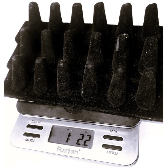 Black Velvet 18 Finger Ring Display - Picture 5 of 6